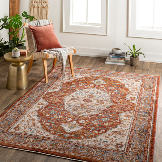 Arya 30802 Machine Woven Synthetic Blend Indoor Area Rug by Surya Rugs
