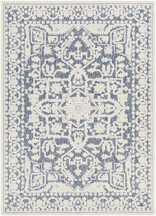 San diego 31264 Machine Woven Synthetic Blend Indoor/Outdoor Area Rug by Surya Rugs