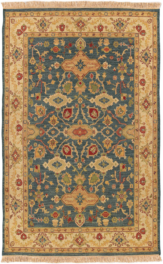 Soumek 1595 Hand Knotted Wool Indoor Area Rug by Surya Rugs