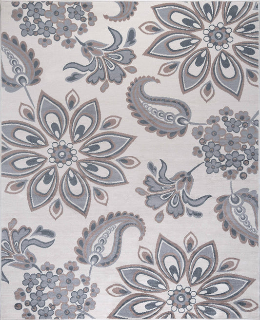 Hampton-HMP43 Cut Pile Synthetic Blend Indoor Area Rug by Tayse Rugs