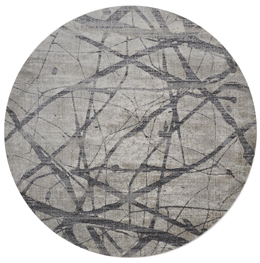 Kano 3877F Machine Made Synthetic Blend Indoor Area Rug by Feizy Rugs