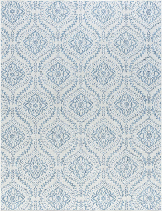 Denver-DEN11 Flat Weave Synthetic Blend Indoor/Outdoor Area Rug by Tayse Rugs