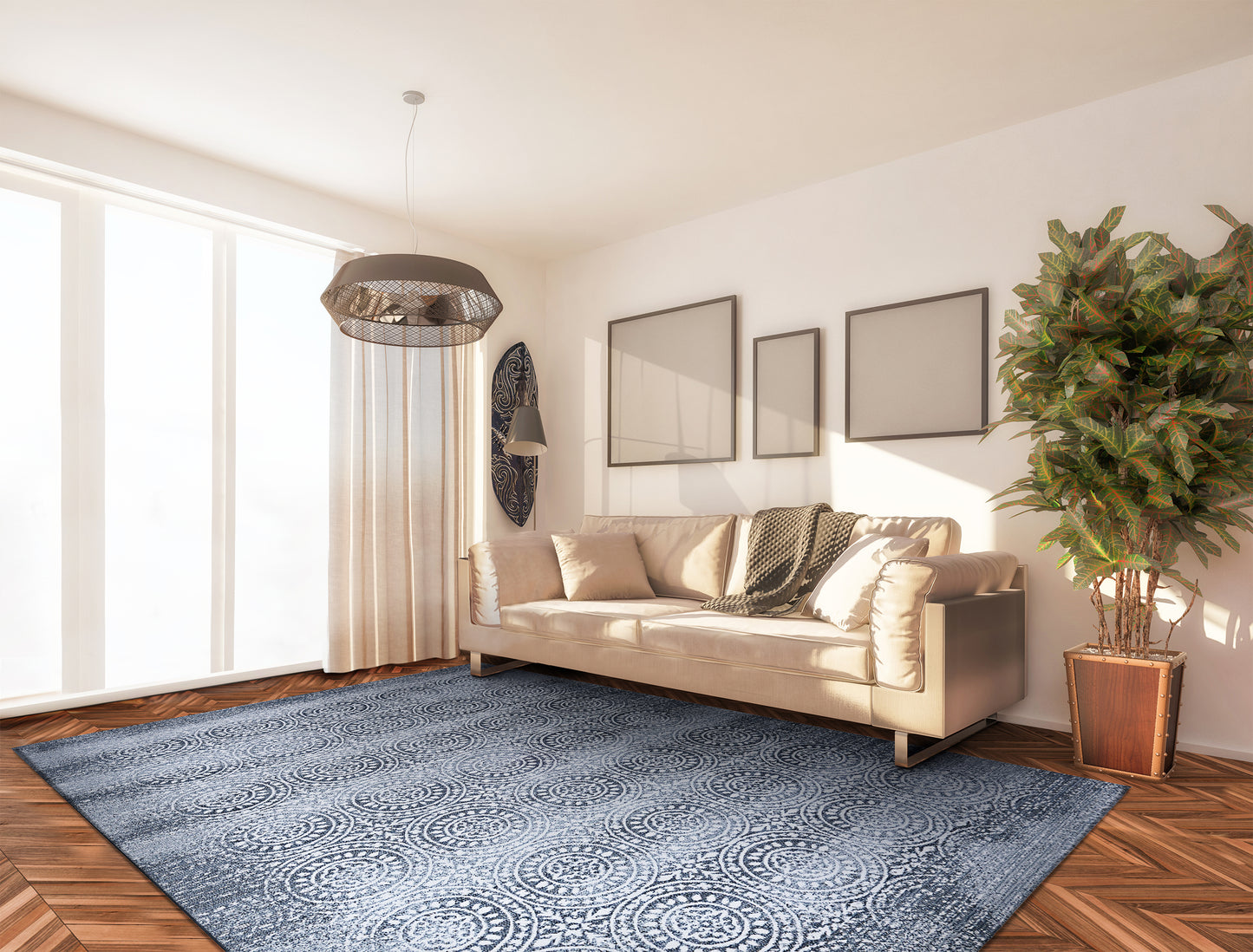 MARINA 1267 POWER-LOOMED Synthetic Blend INDOOR Area Rug By Couristan Rugs