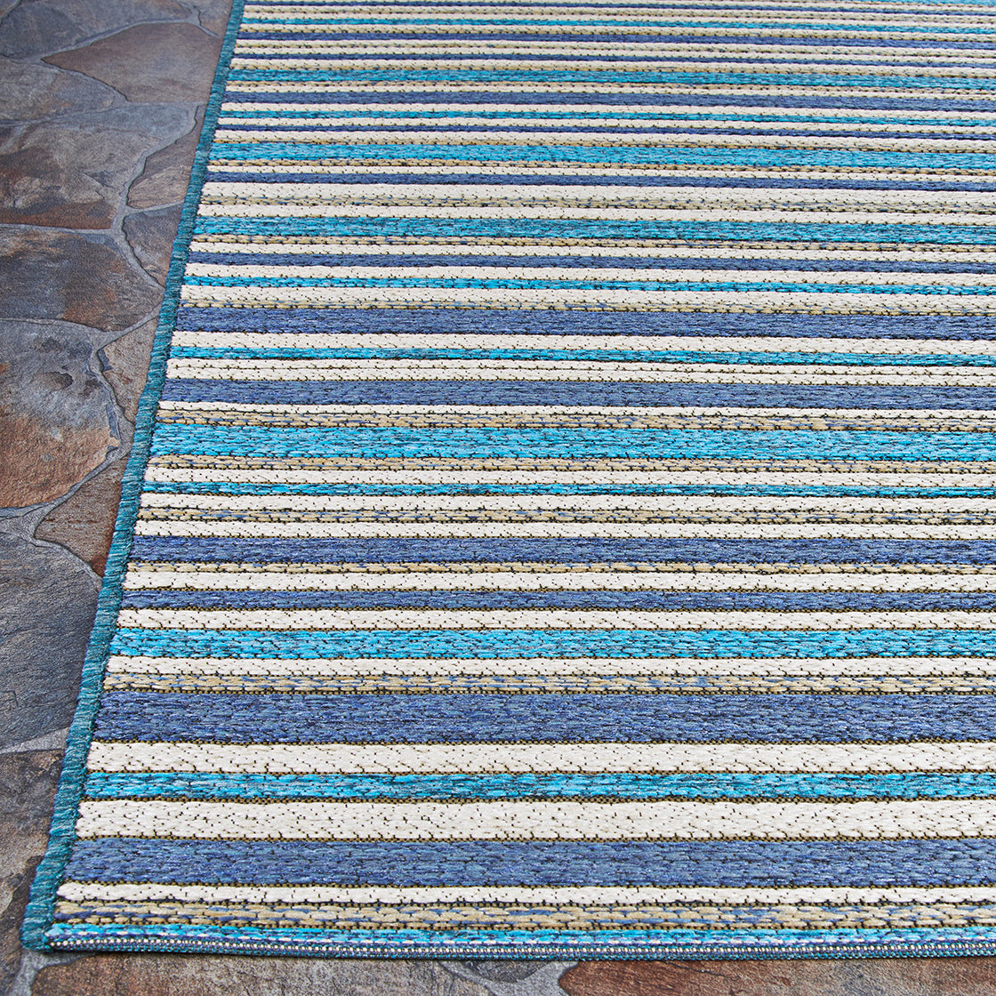 CAPE 1403 POWER-LOOMED Synthetic Blend Indoor/Outdoor  Area Rug By Couristan Rugs