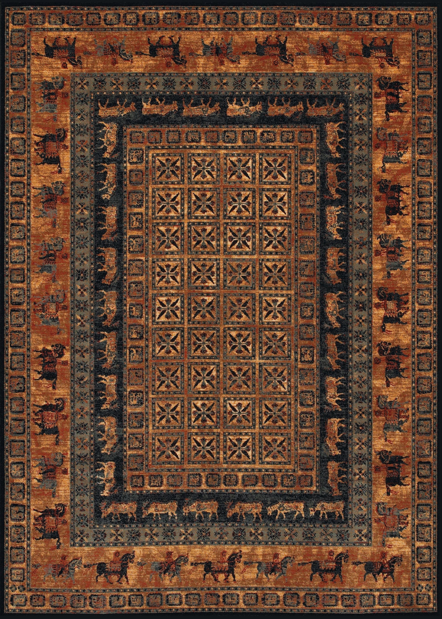 OLD WORLD CLASSIC  1660 POWER-LOOMED Synthetic Blend INDOOR Area Rug By Couristan Rugs | 