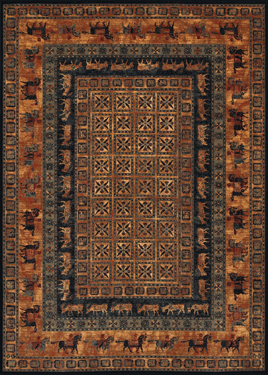 OLD WORLD CLASSIC  1660 POWER-LOOMED Synthetic Blend INDOOR Area Rug By Couristan Rugs | 