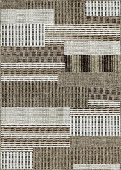 MONACO 2467 POWER-LOOMED Synthetic Blend Indoor/Outdoor  Area Rug By Couristan Rugs