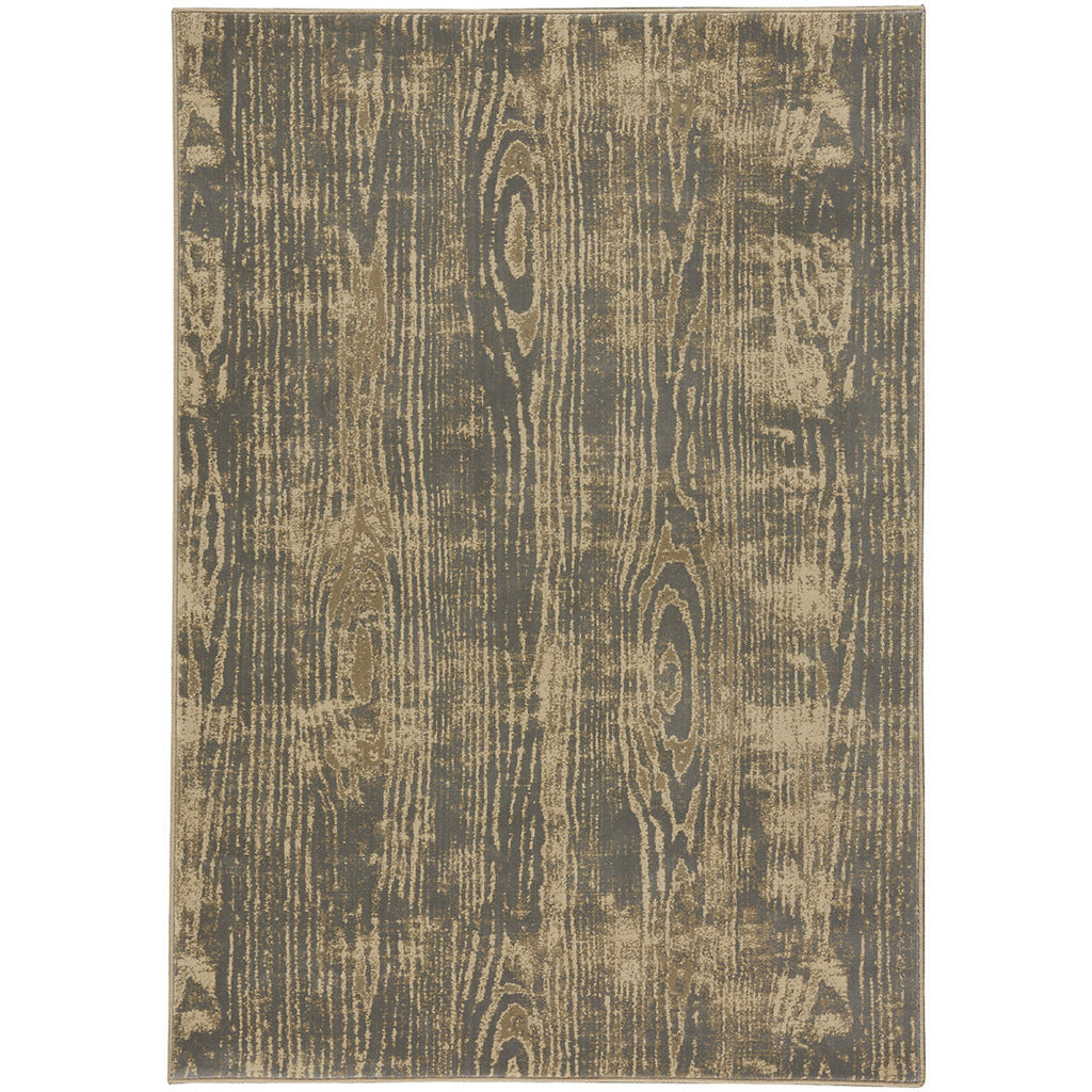 Woodgrain Synthetic Blend Indoor Area Rug by Capel Rugs