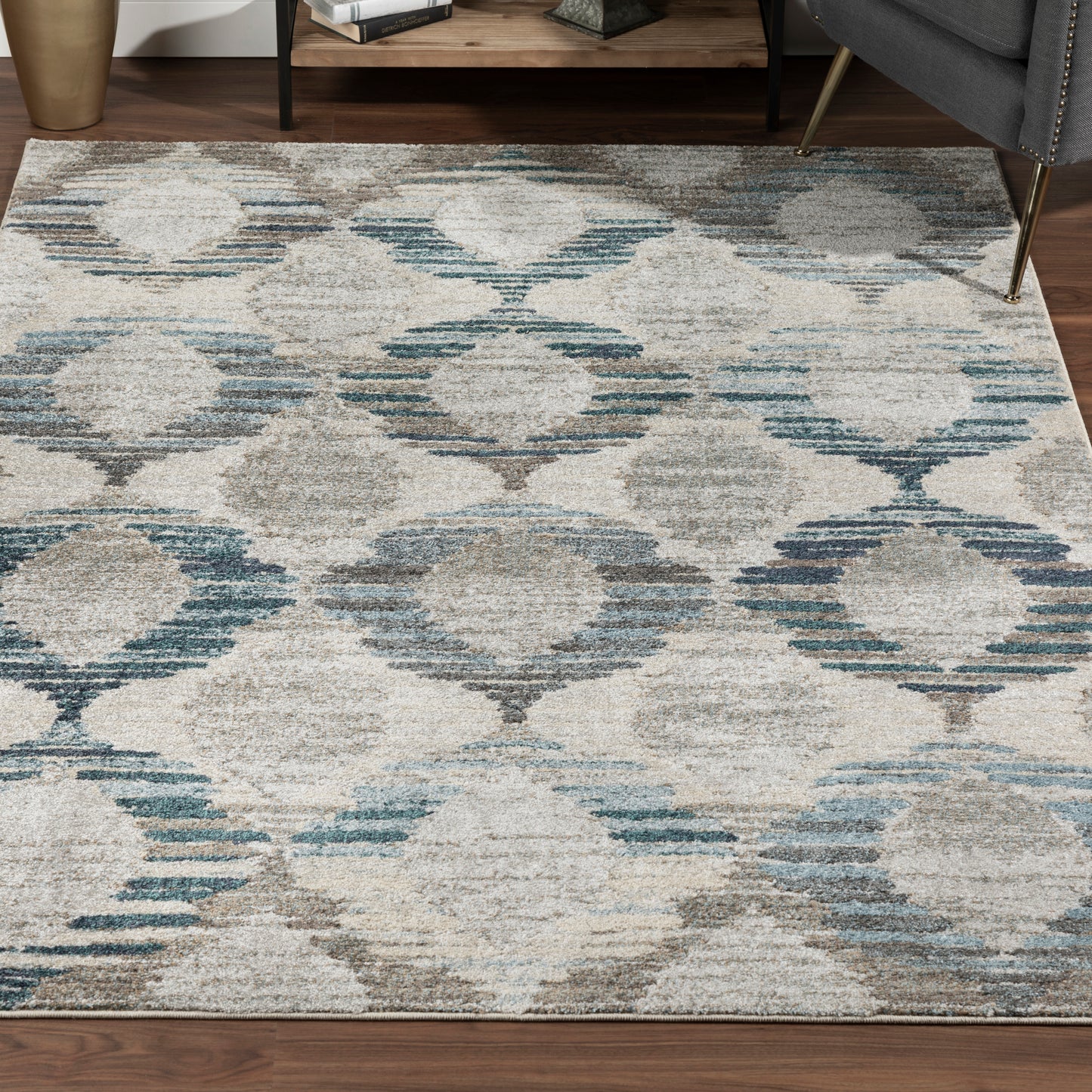 Antigua AN3 Machine Woven Synthetic Blend Indoor Area Rug by Dalyn Rugs