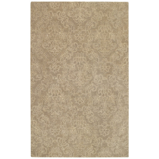 Gotham Damask Wool Indoor Area Rug by Capel Rugs