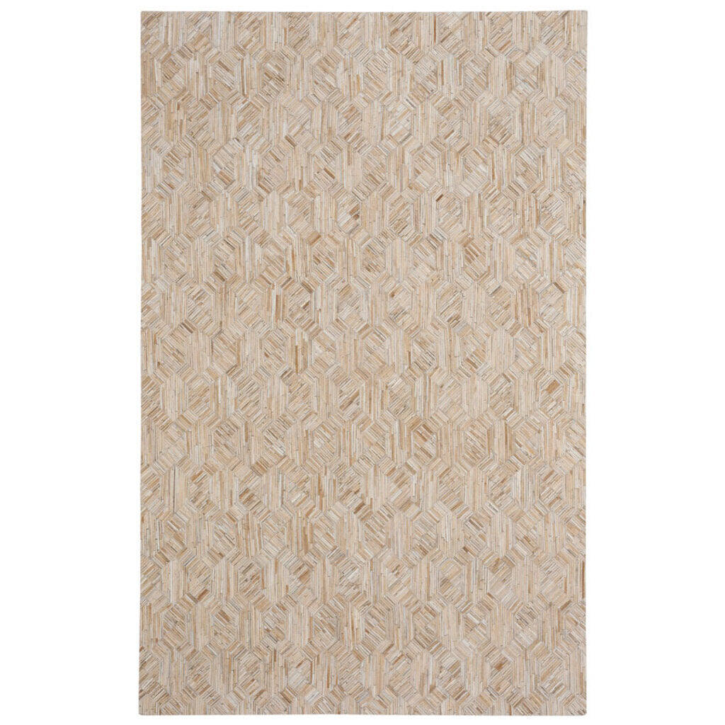 Laramie-Polygon Leather Indoor Area Rug by Capel Rugs