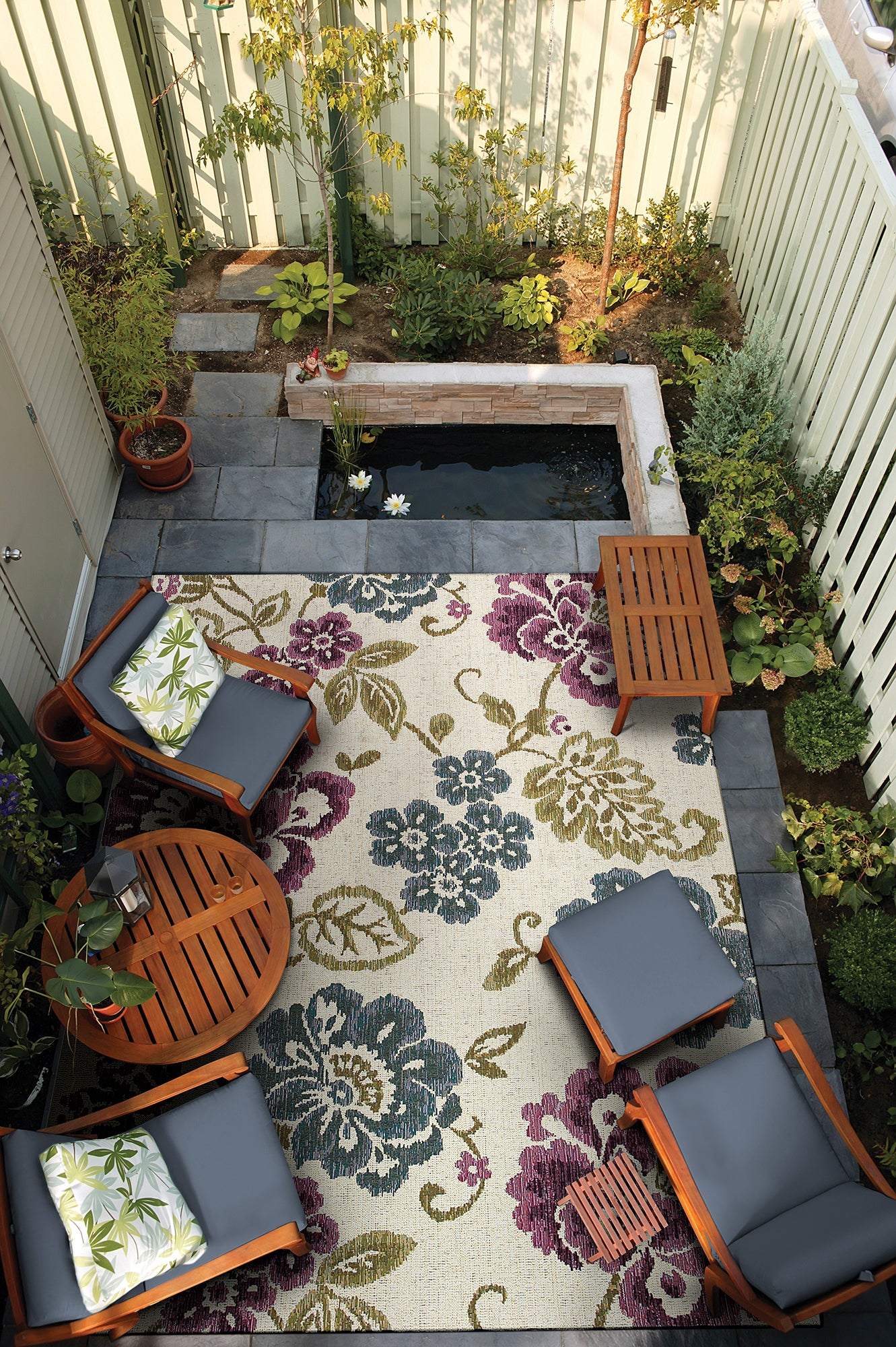 DOLCE 4078 POWER-LOOMED Synthetic Blend Indoor/Outdoor  Area Rug By Couristan Rugs