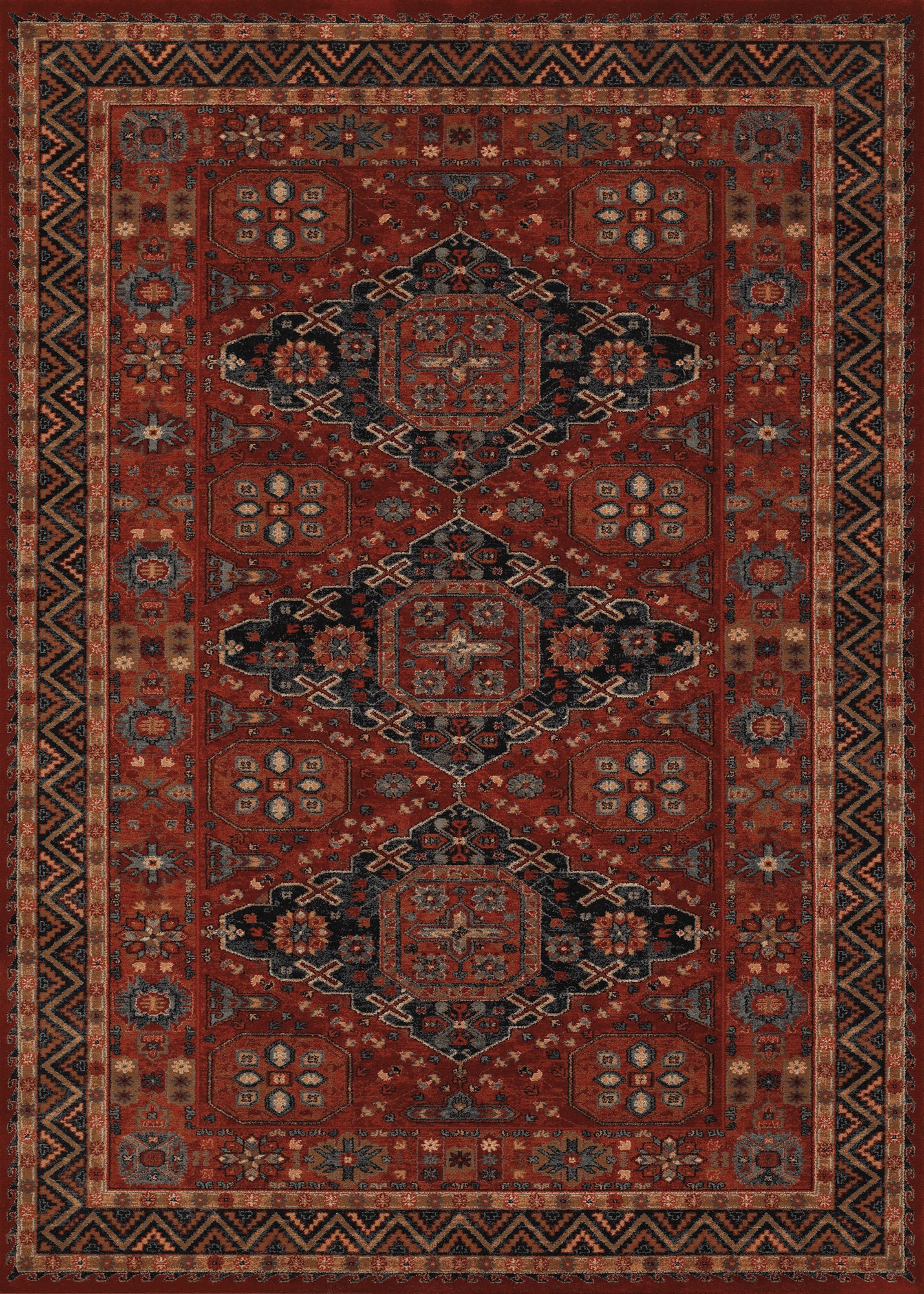 OLD WORLD CLASSIC  4308 POWER-LOOMED Synthetic Blend INDOOR Area Rug By Couristan Rugs