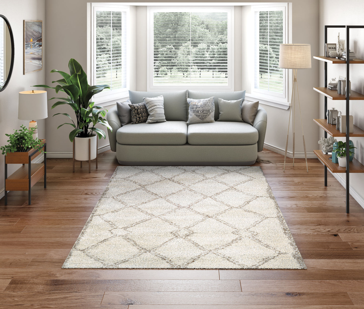 BROMLEY 4357 POWER-LOOMED Wool INDOOR Area Rug By Couristan Rugs