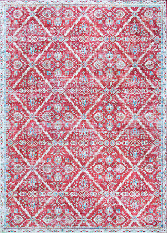 PASHA 5081 Digitally Printed Synthetic Blend INDOOR Area Rug By Couristan Rugs