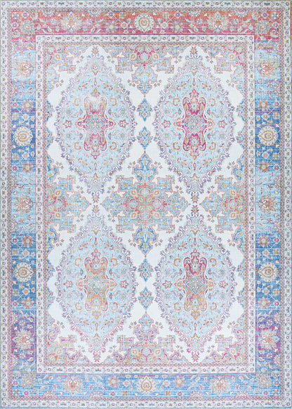 PASHA 5082 Digitally Printed Synthetic Blend INDOOR Area Rug By Couristan Rugs