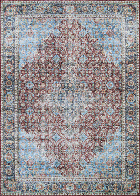 PASHA 5084 Digitally Printed Synthetic Blend INDOOR Area Rug By Couristan Rugs