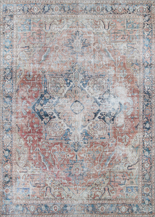 PASHA 5085 Digitally Printed Synthetic Blend INDOOR Area Rug By Couristan Rugs