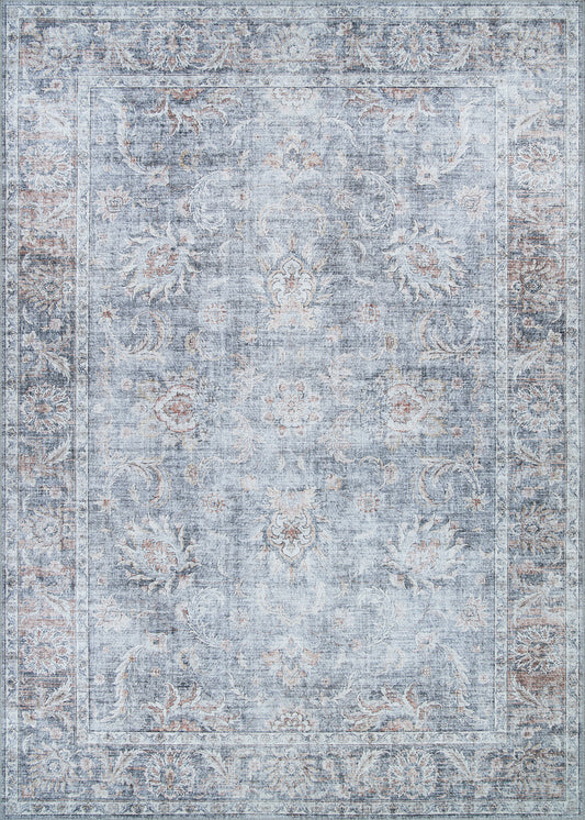 PASHA 5086 Digitally Printed Synthetic Blend INDOOR Area Rug By Couristan Rugs