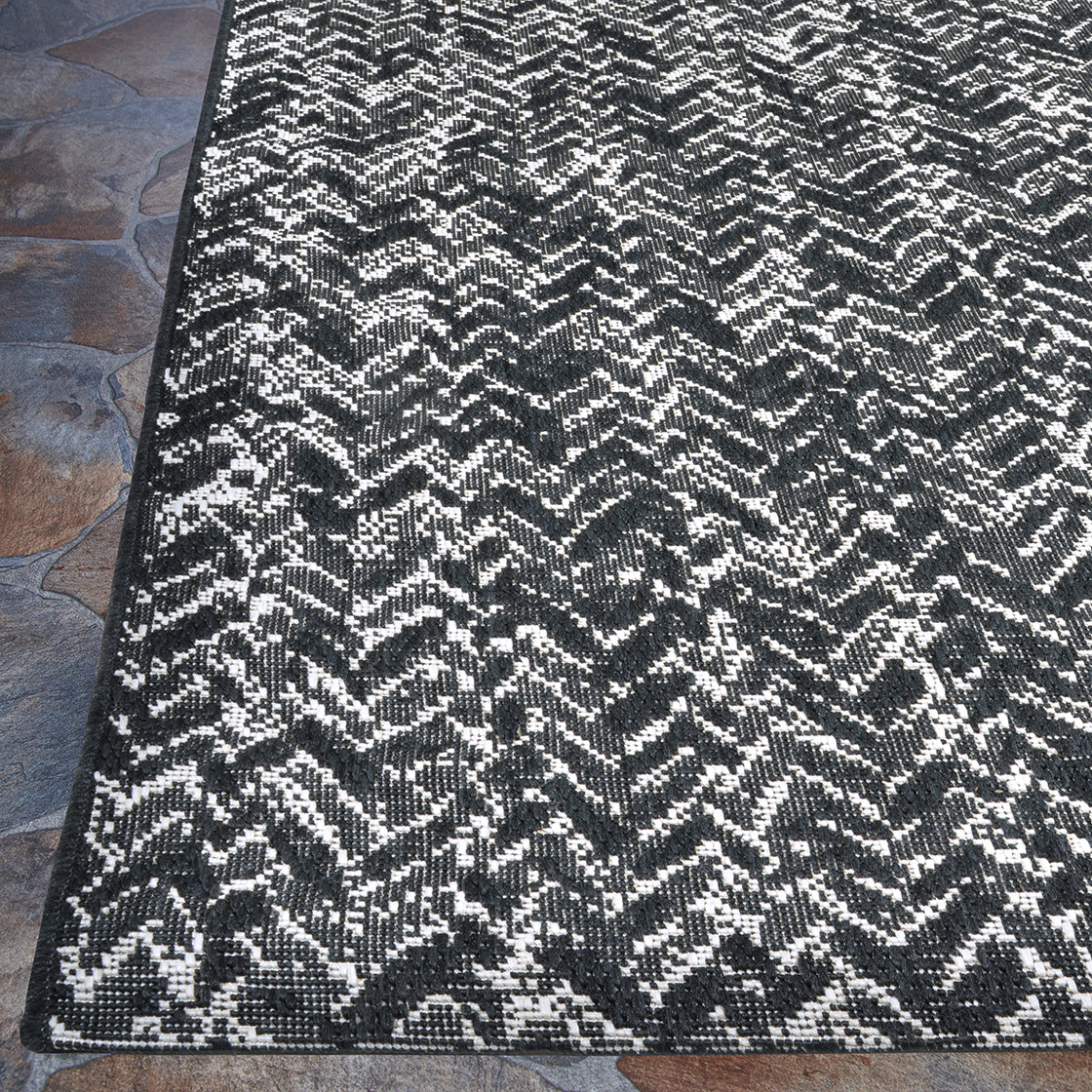 AFUERA 5379 POWER-LOOMED Synthetic Blend Indoor/Outdoor  Area Rug By Couristan Rugs