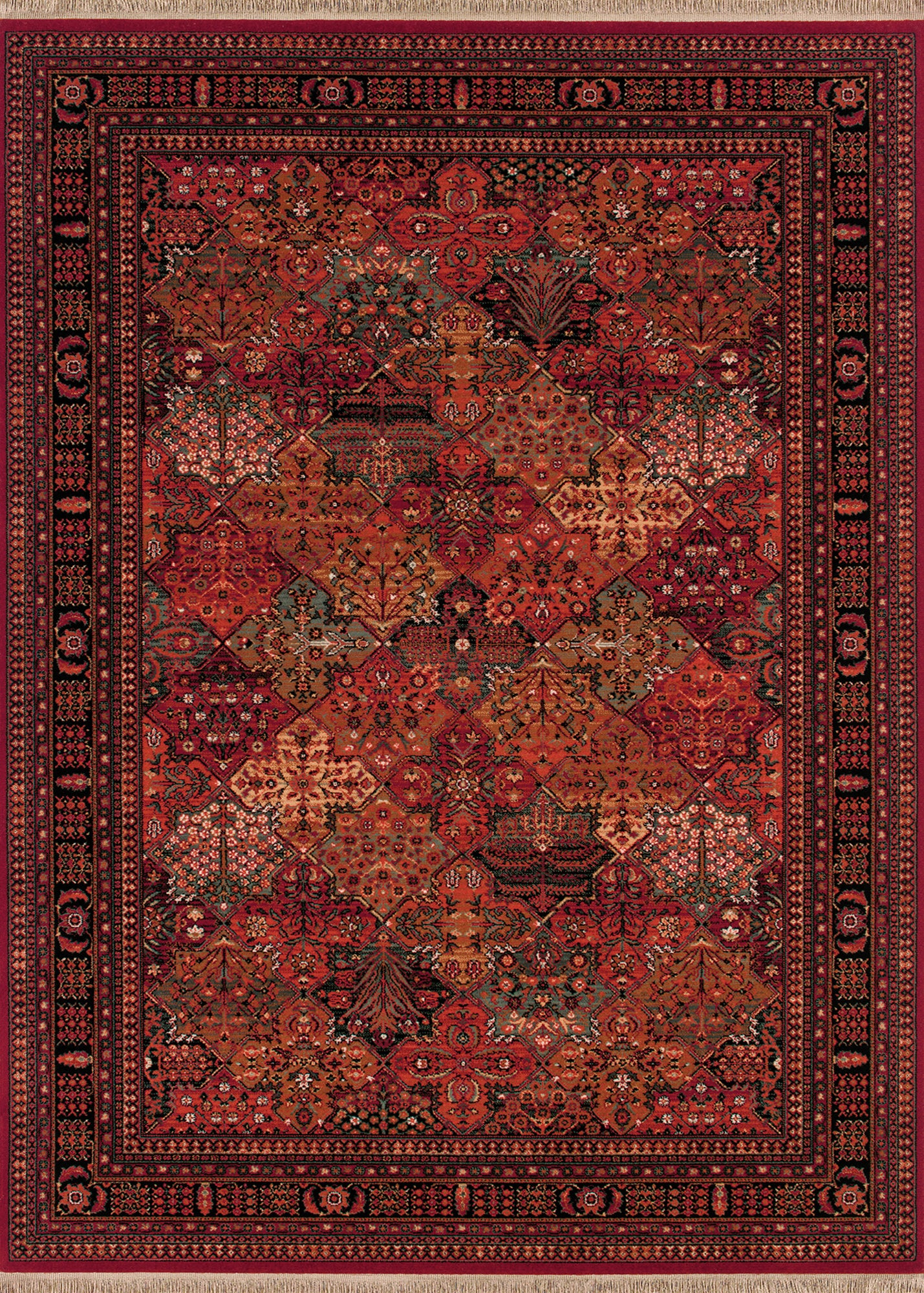 KASHIMAR 8143 POWER-LOOMED Wool INDOOR Area Rug By Couristan Rugs