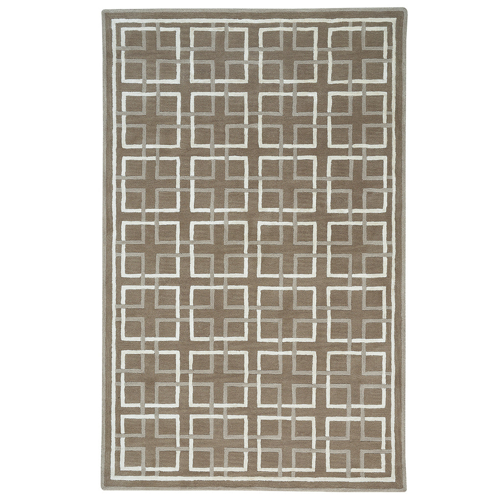 Square Trellis Wool Indoor Area Rug by Capel Rugs