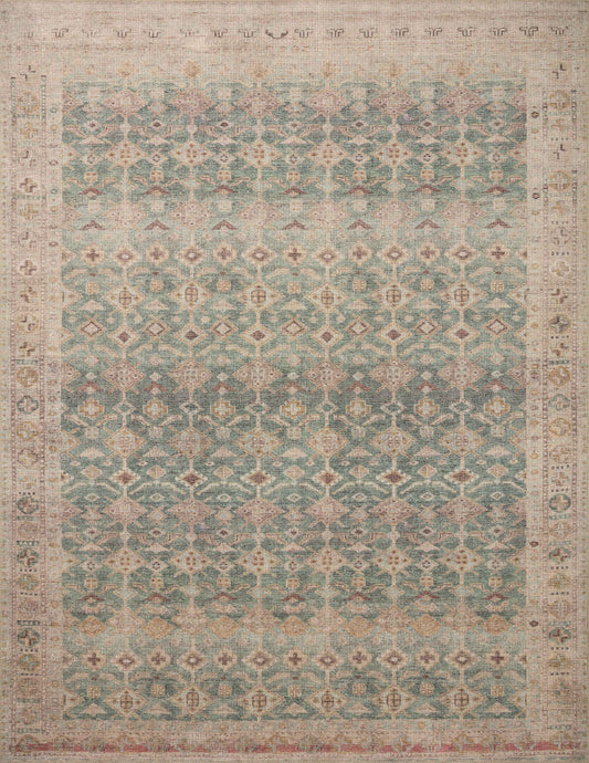 Loloi Aubrey AUB-02 Power Loomed Traditional Area Rug by Angela Rose x Loloi