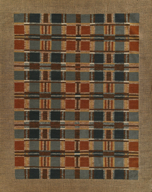 Momeni Adobe Geometric Hand Woven Transitional Rectangle Indoor Area Rug