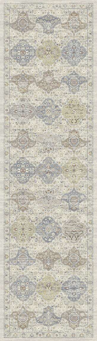 Dynamic ANCIENT GARDEN 57279 Machine-Made Oriental Traditional Area Rug