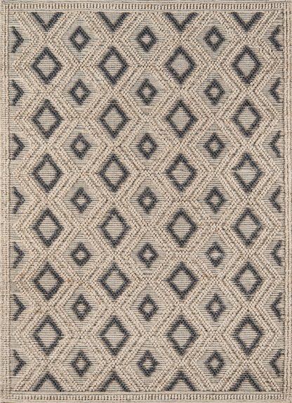 Momeni Andes Geometric Hand Woven Contemporary Rectangle Indoor Area Rug