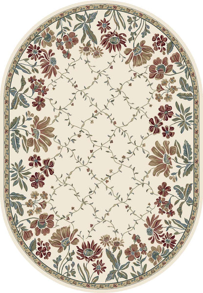 Dynamic ANCIENT GARDEN 57084 Machine-Made  Floral Transitional Area Rug