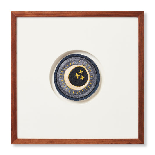 Loloi Celestial Patch CELST Embroidered Illustrative Wall Art by Loloi