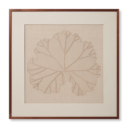 Loloi Water Lily WATLY Embroidered Illustrative Wall Art by Loloi