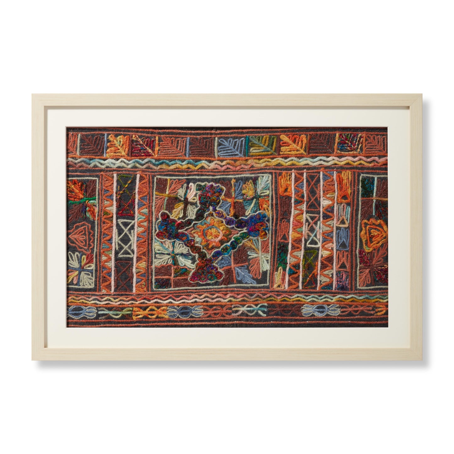 Loloi Ravi RAVIX Embroidered Global/Ethnic Wall Art by Loloi