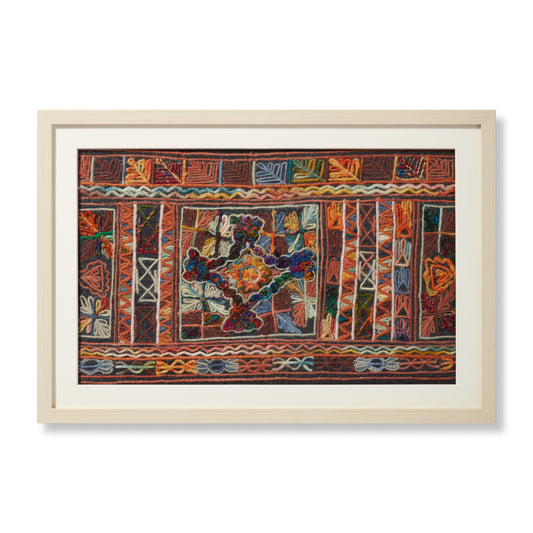 Loloi Ravi RAVIX Embroidered Global/Ethnic Wall Art by Loloi