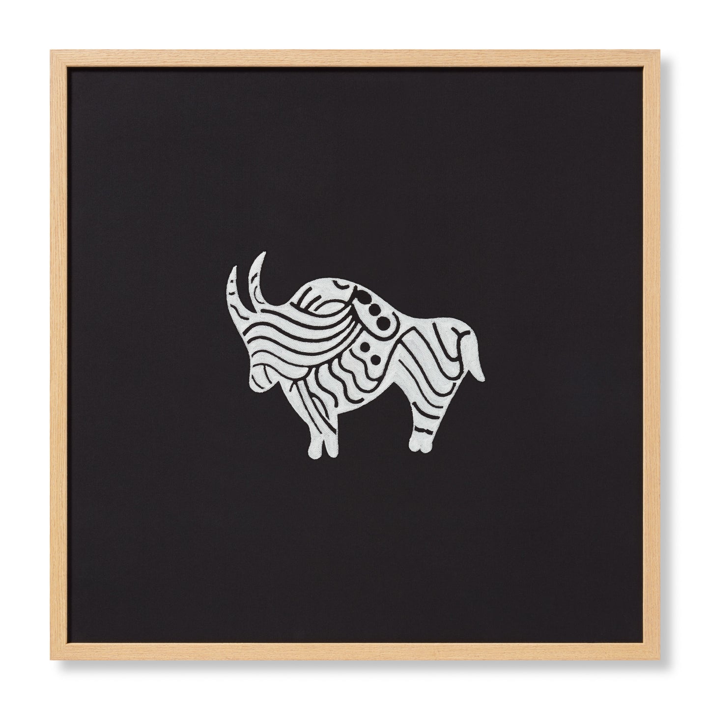 Loloi Beeste BEEST Embroidered Illustrative Wall Art by Loloi