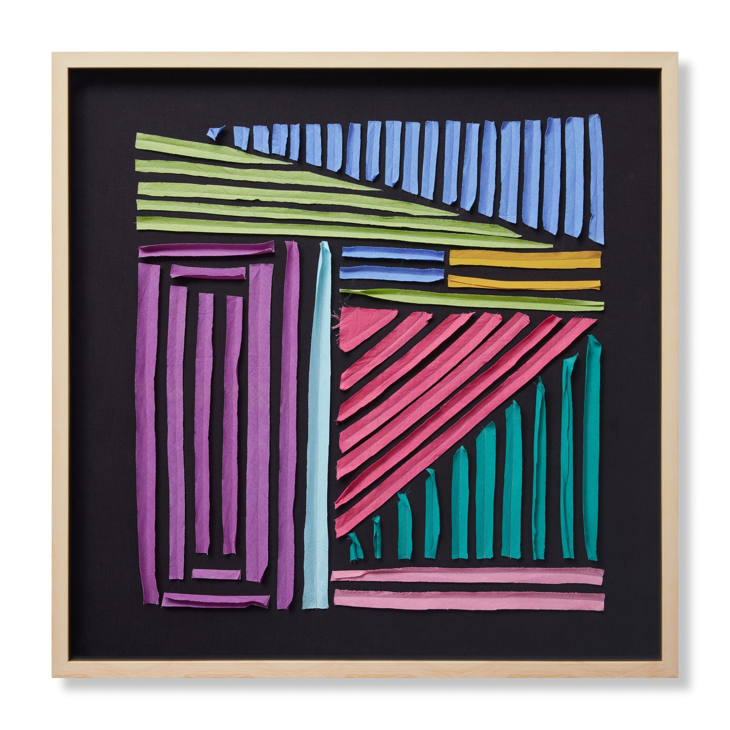 Loloi Plain Spoken PLAIX Woven Modern Wall Art by Loloi