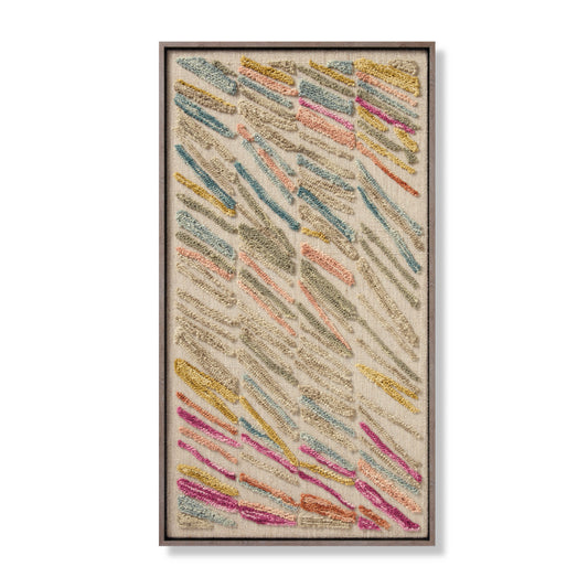 Loloi Carried Away CARRI Woven Abstract Wall Art by Loloi