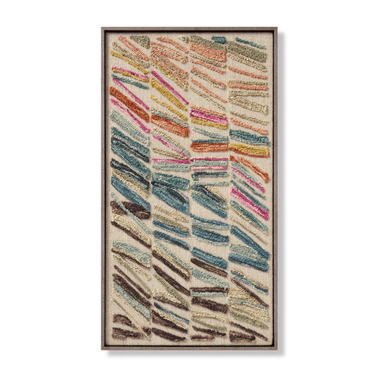 Loloi Gambit GAMBI Woven Abstract Wall Art by Loloi