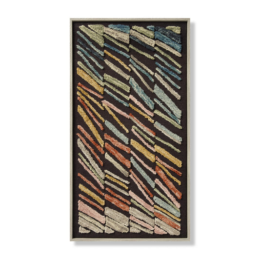 Loloi Windblown WINDB Woven Abstract Wall Art by Loloi