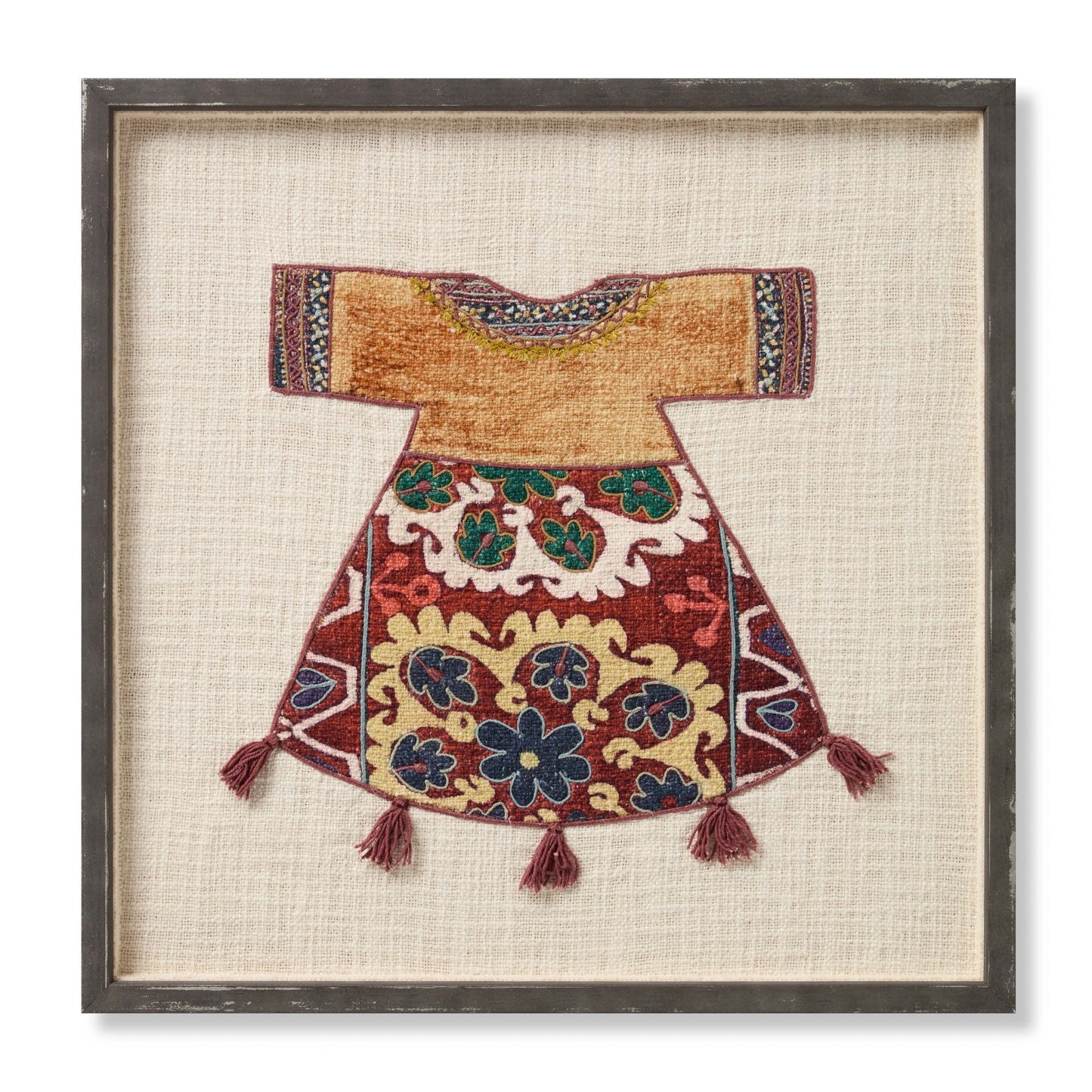 Loloi Alborz ALBOR Embroidered Illustrative Wall Art by Loloi