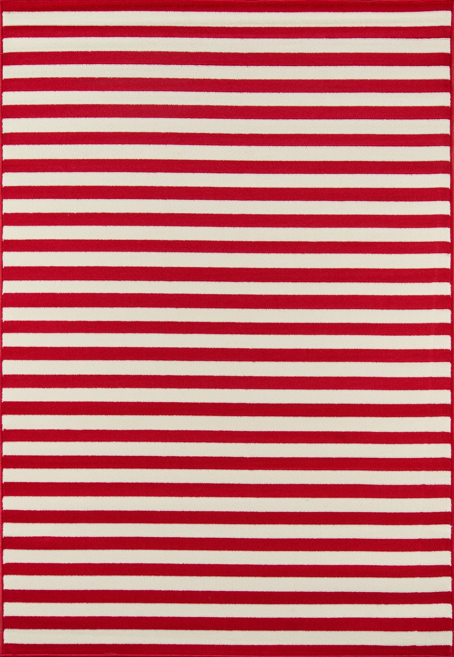 Momeni Baja Striped Machine Made Contemporary Rectangle Indoor/Outdoor Area Rug