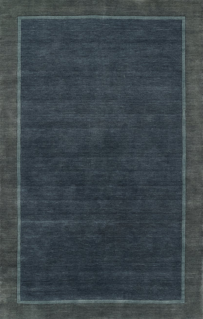 Momeni Beckton Border, Solid Hand Loomed Contemporary Rectangle Indoor Area Rug