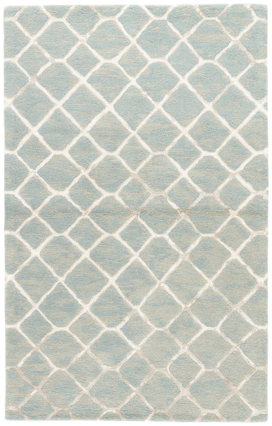 Blue Totten Handmade Wool Indoor Area Rug From Jaipur Living