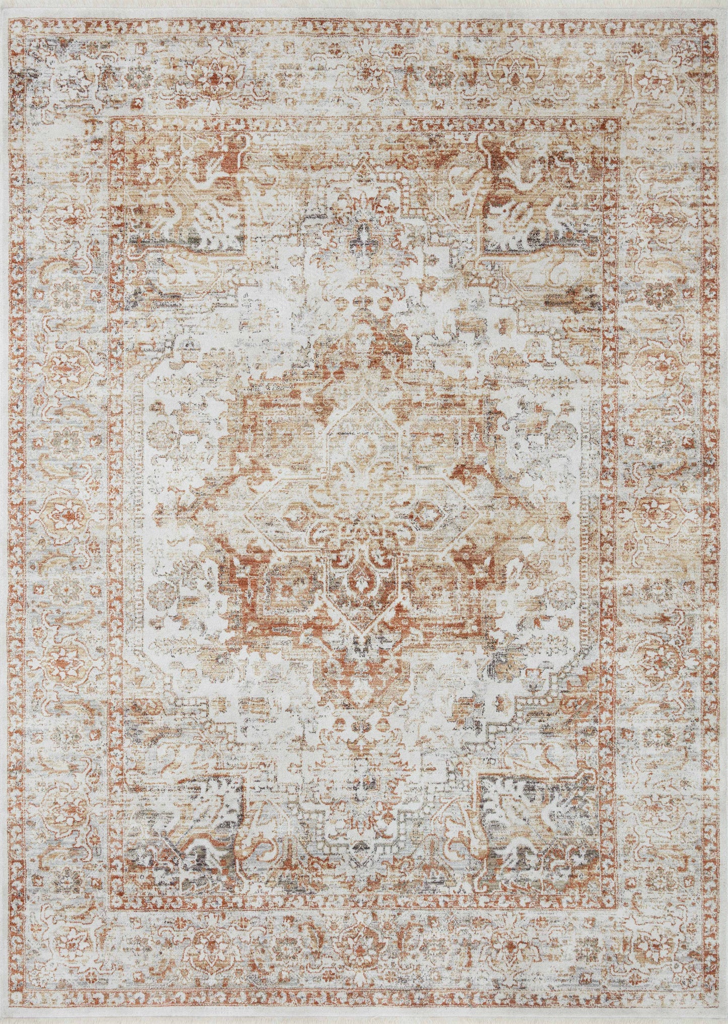 Loloi Bonney BNY-01 Power Loomed Traditional Area Rug by Loloi