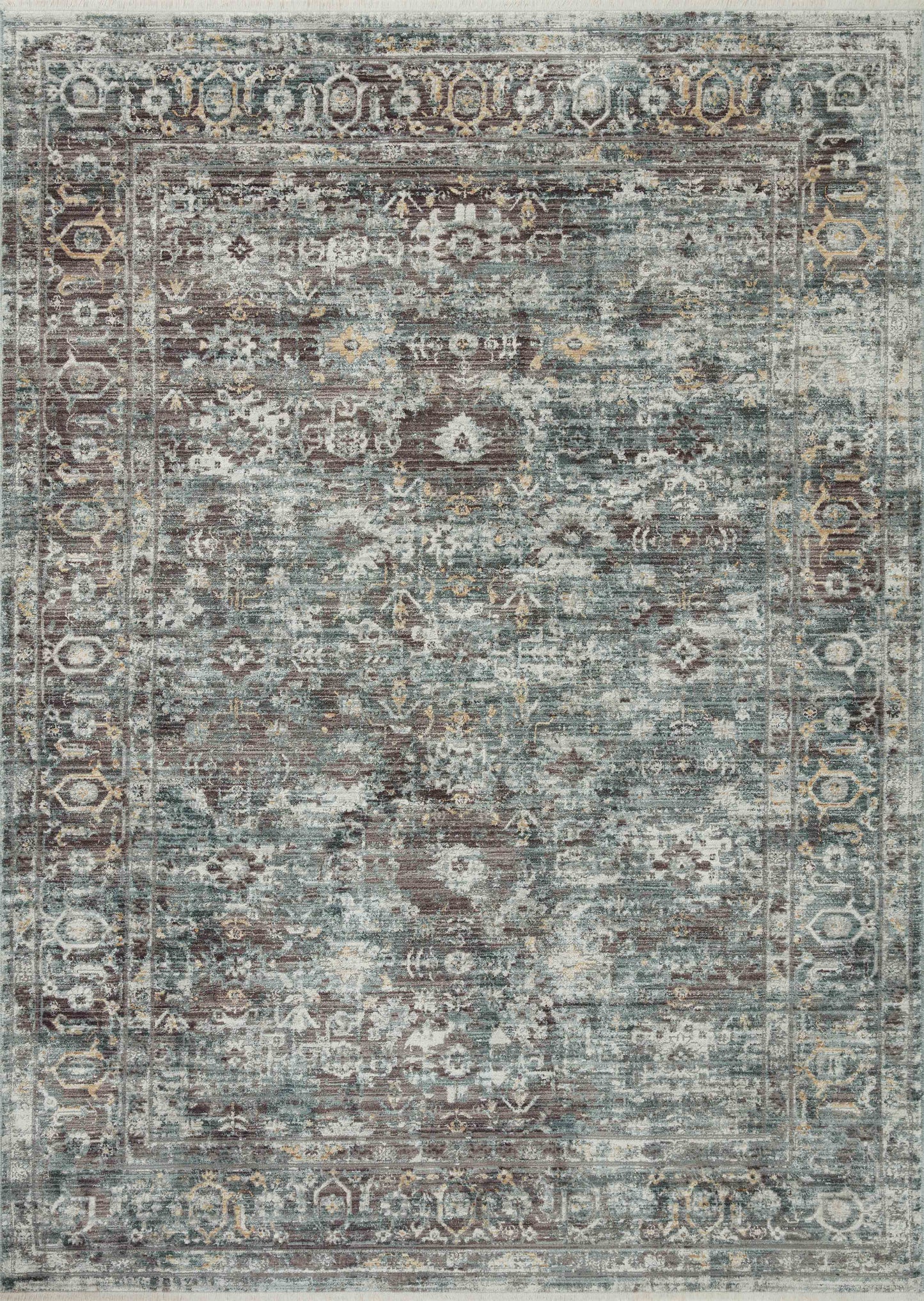 Loloi Bonney BNY-05 Power Loomed Traditional Area Rug by Loloi