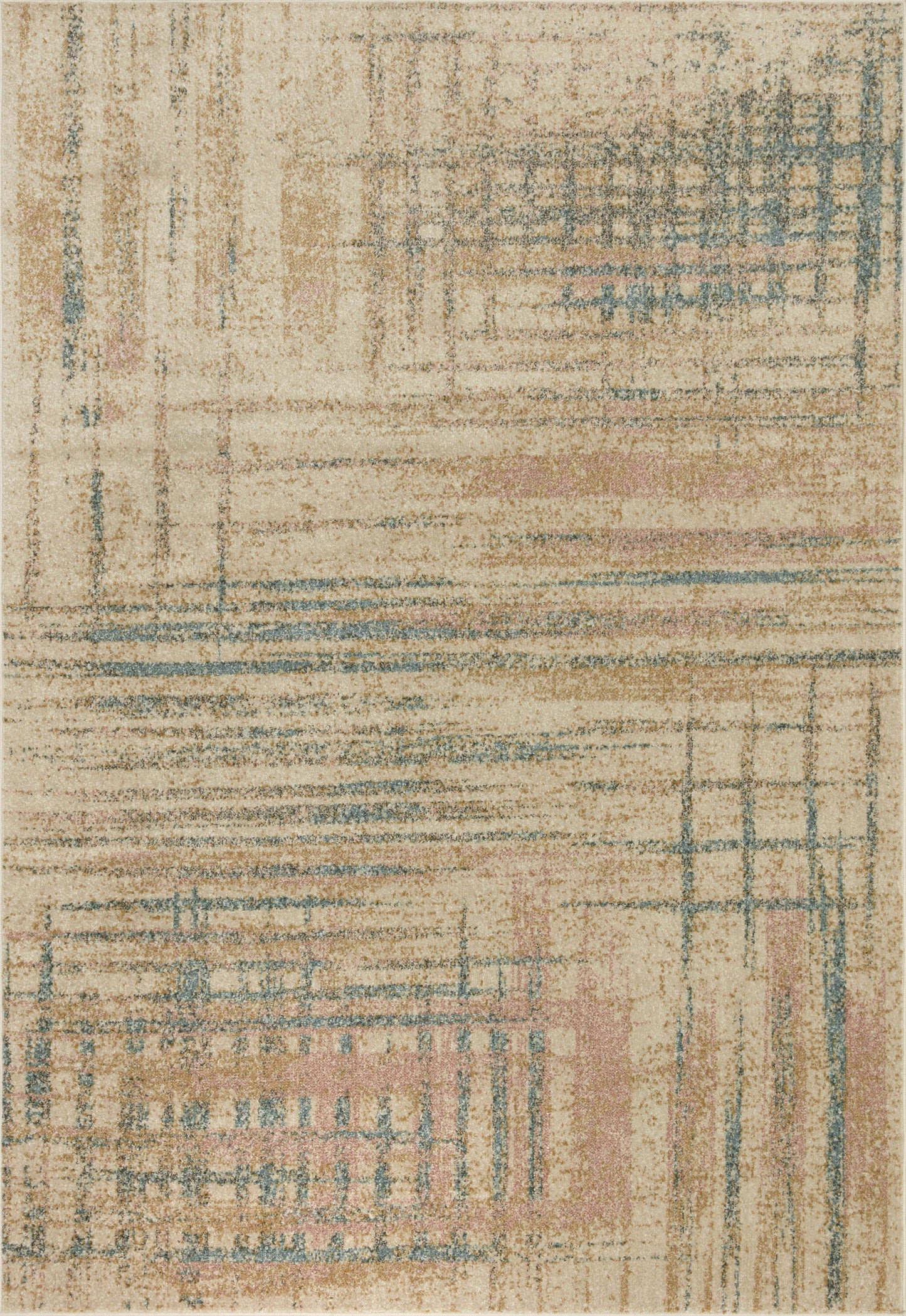 Loloi Bowery BOW-07 Power Loomed Contemporary Area Rug by Loloi II