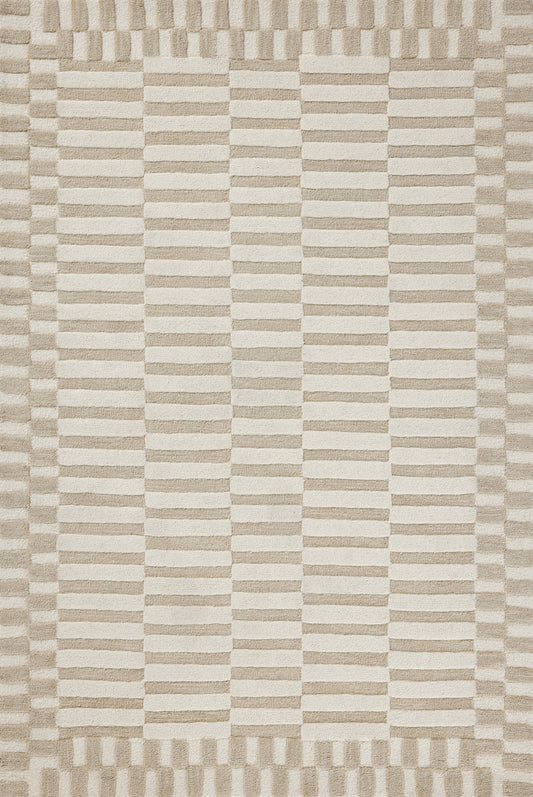 Loloi Bradley BRL-02 Hand Tufted Contemporary Area Rug by Chris Loves Julia x Loloi