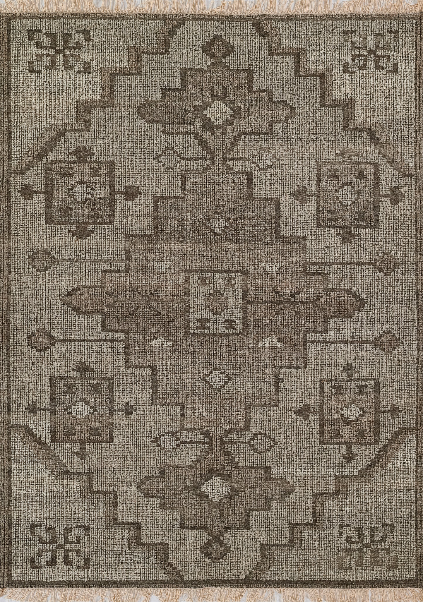 Momeni Bristol Medallion Hand Woven Traditional Rectangle Indoor Area Rug