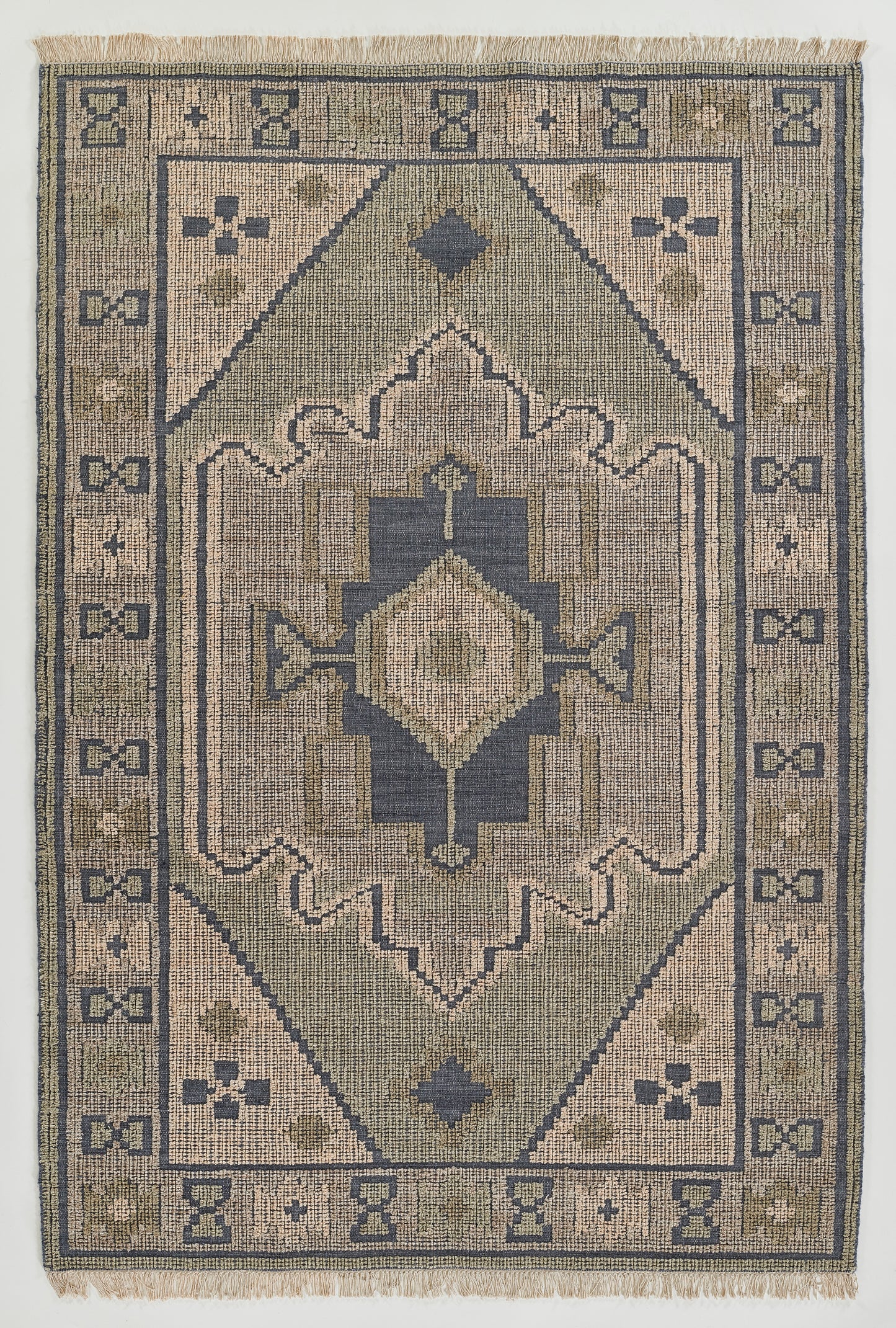 Momeni Bristol Medallion Hand Woven Traditional Rectangle Indoor Area Rug